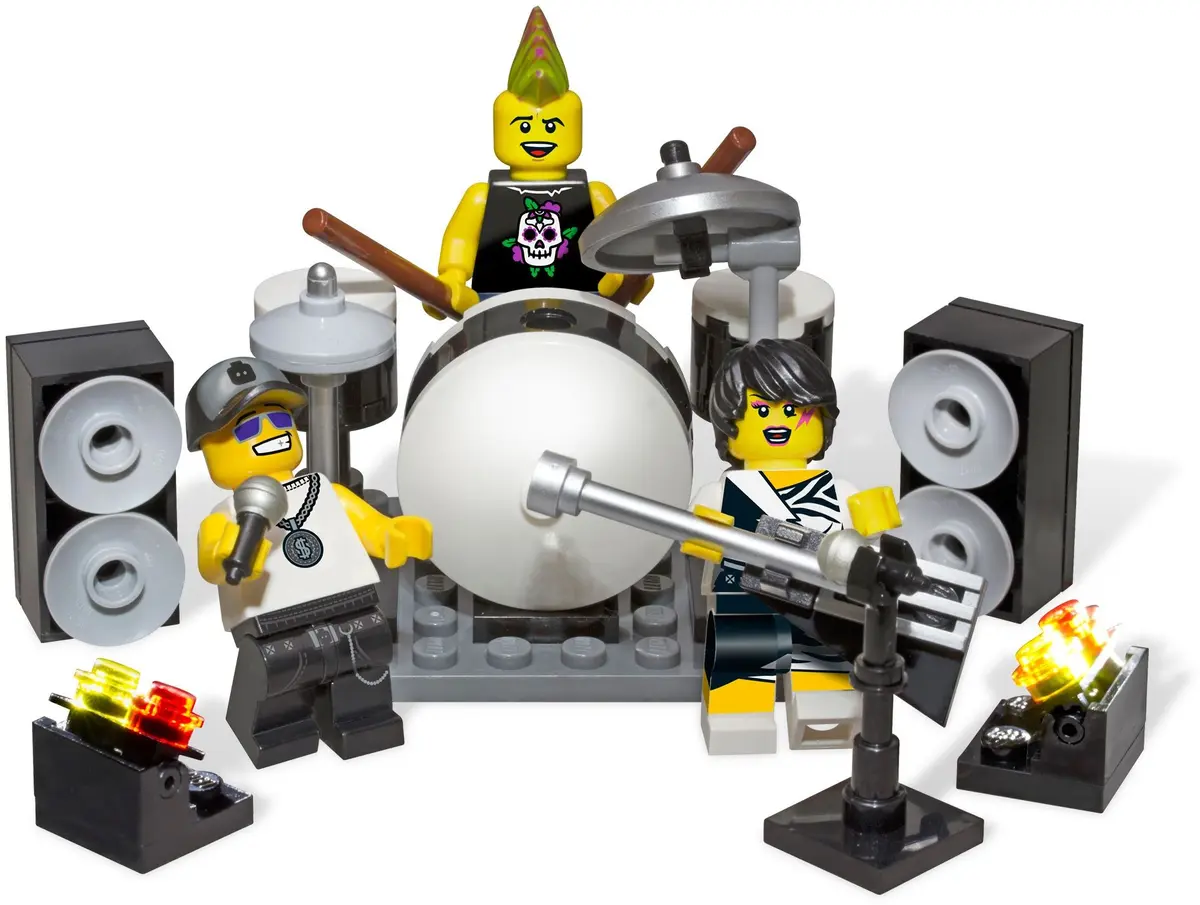 LEGO Collectable Minifigures 850486 Rock Band Minifigure Accessory Set set