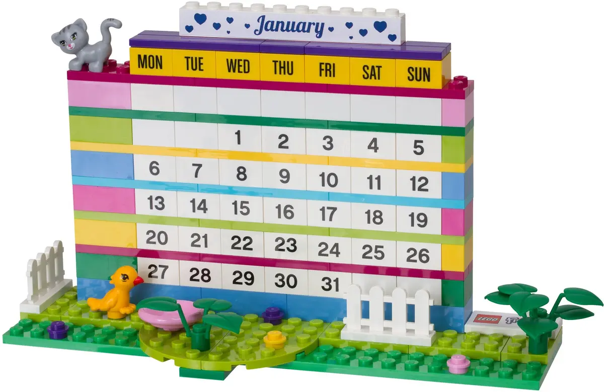 LEGO Friends 850581 Friends Brick Calendar set, image 3