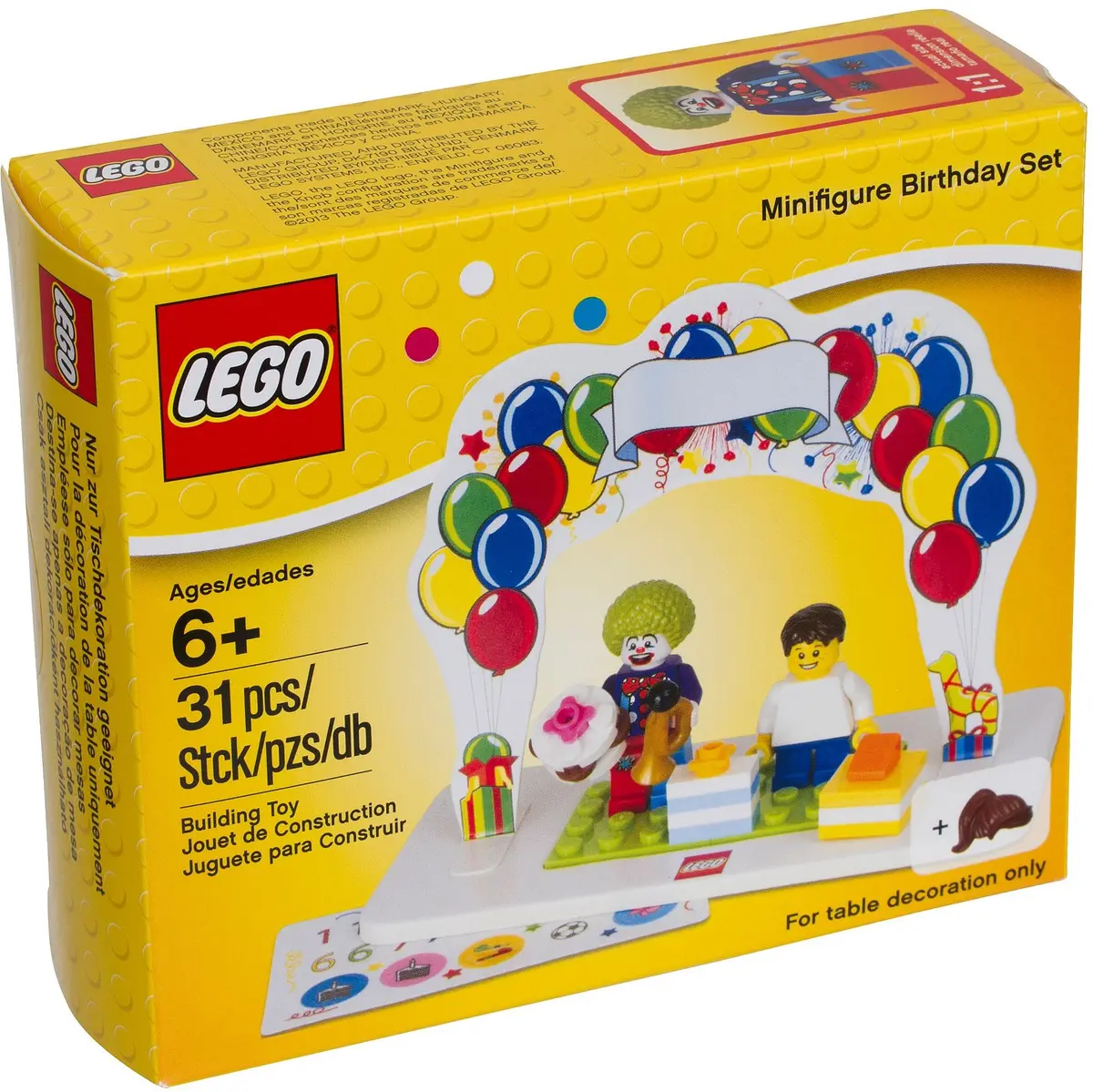 LEGO Seasonal 850791 LEGO Minifigure Birthday Set set, image 2