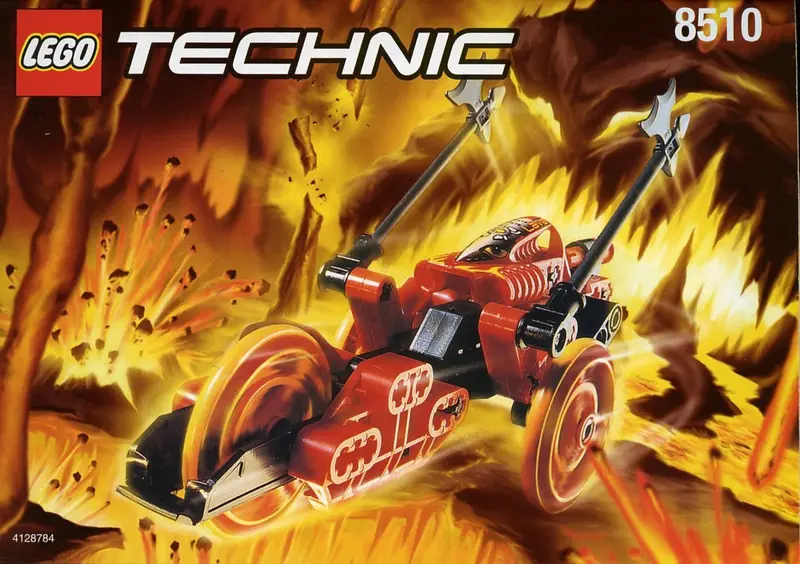 LEGO Technic 8510 Lava set