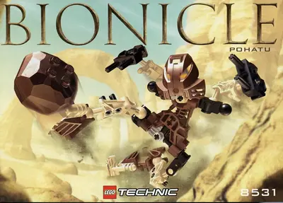 LEGO Bionicle 8531 Pohatu set