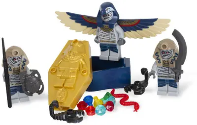 LEGO Pharaoh's Quest 853176 Skeleton Mummy Battle Pack set, image 2