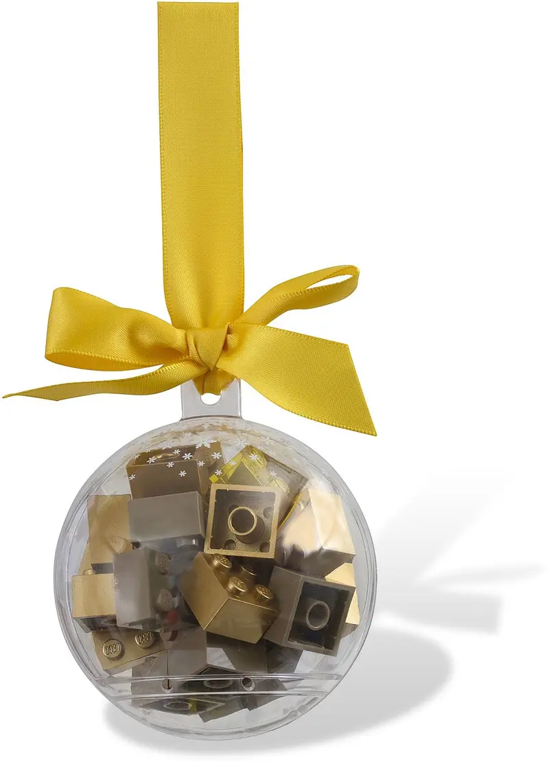LEGO Seasonal 853345 Holiday Bauble with Gold Bricks set