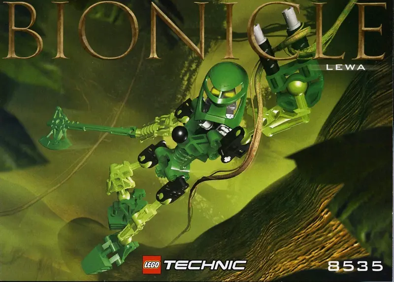 LEGO Bionicle 8535 Lewa set