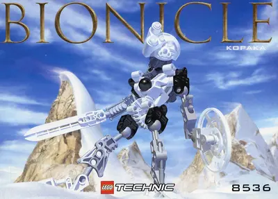 LEGO Bionicle 8536 Kopaka set