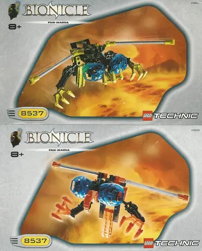 LEGO Bionicle 8537 Nui-Rama set