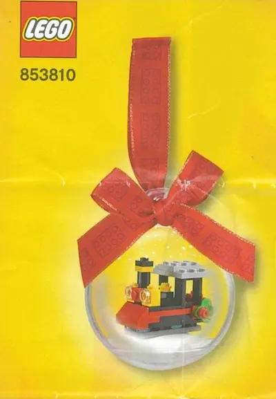 LEGO Seasonal 853810 Train Holiday Ornament set