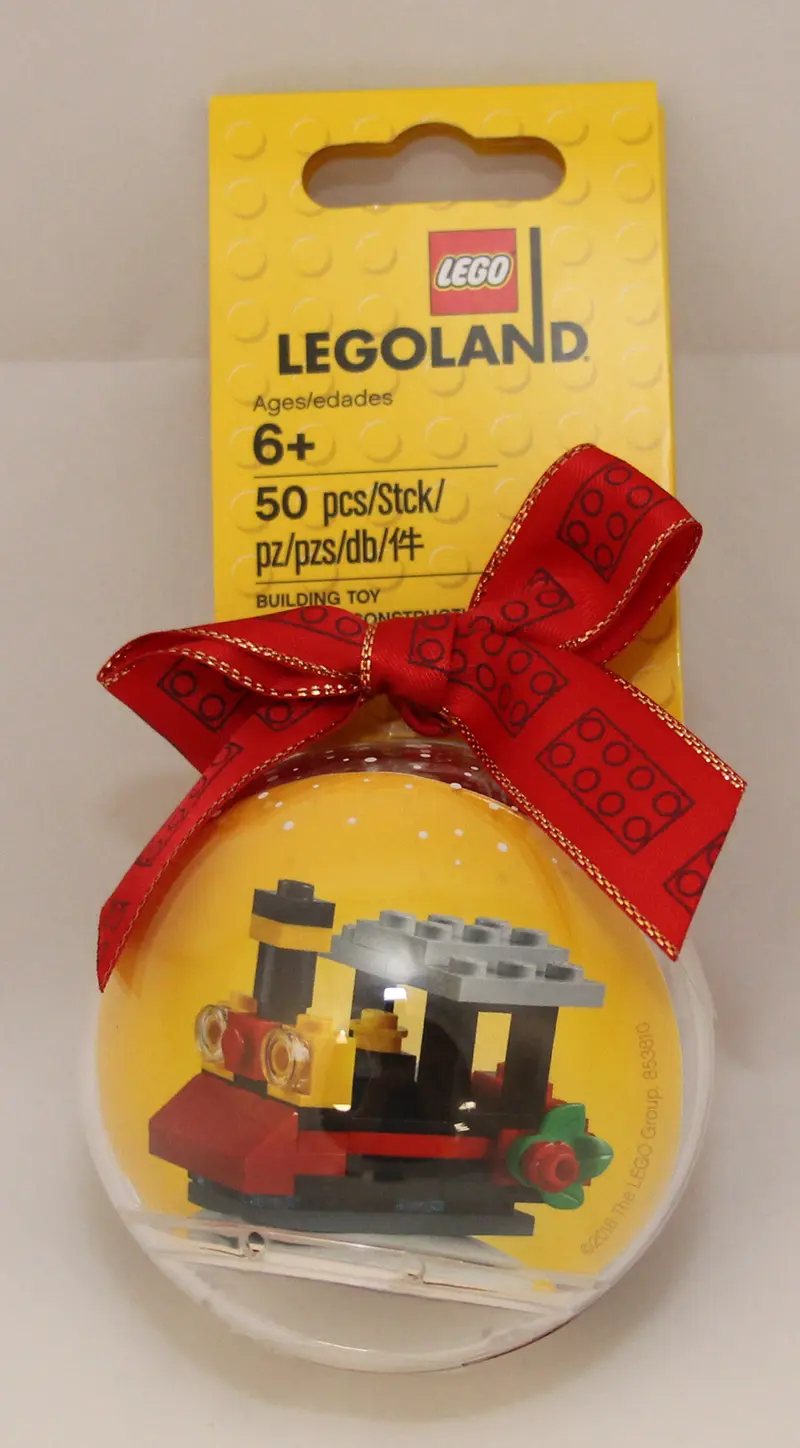 LEGO Seasonal 853810 Train Holiday Ornament set, image 2