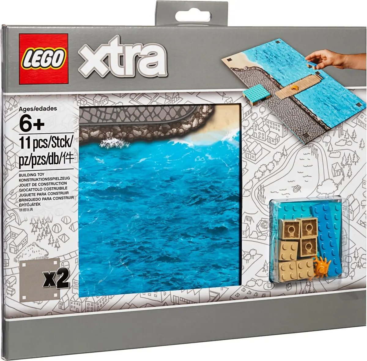 LEGO Xtra 853841 Sea Playmat set