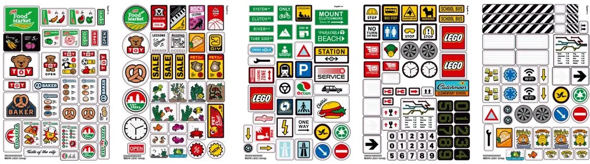 LEGO Xtra 853921 Brick Stickers set, image 3