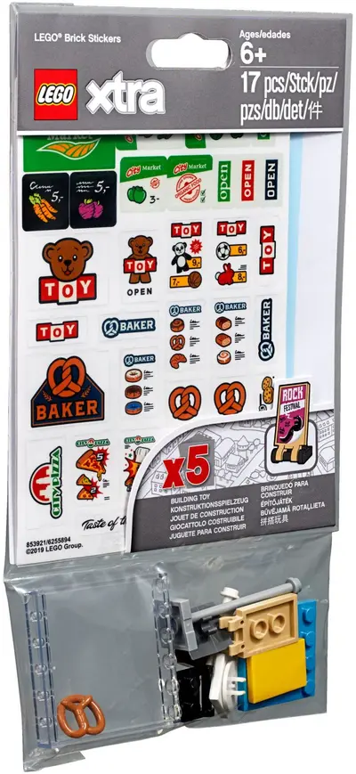 LEGO Xtra 853921 Brick Stickers set