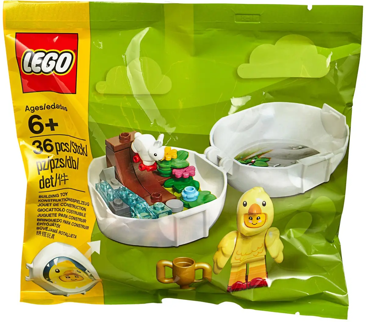 LEGO Seasonal 853958 Chicken Skater Pod set, image 2
