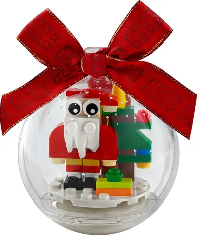 LEGO Seasonal 854037 Christmas Ornament Santa set