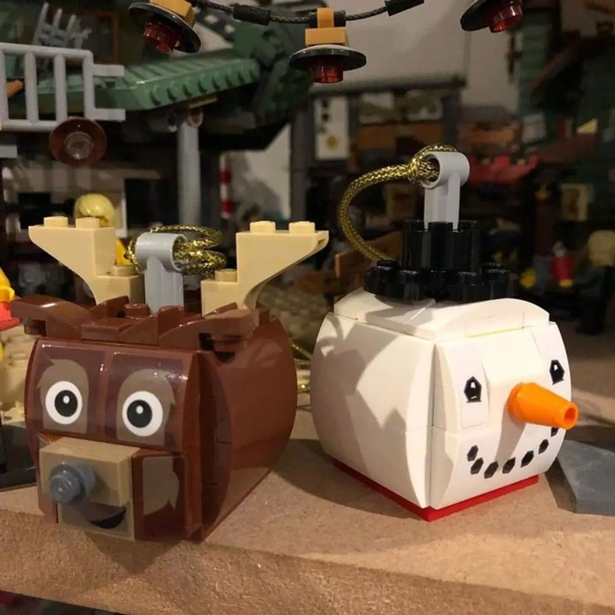 LEGO Seasonal 854050 Snowman & Reindeer Duo set, image 3