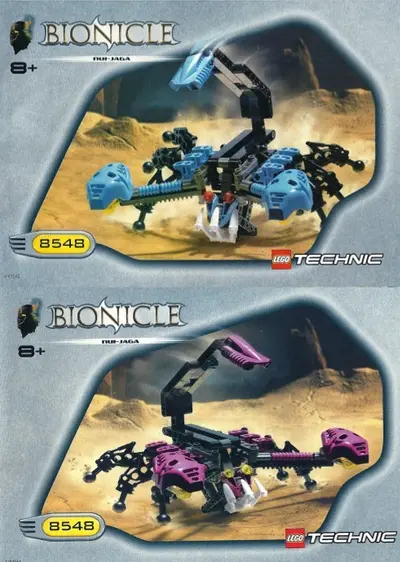 LEGO Bionicle 8548 Nui-Jaga set