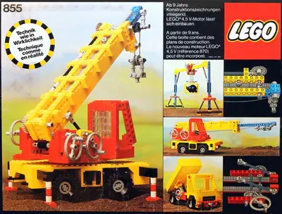 LEGO Technic 855 Mobile Crane set