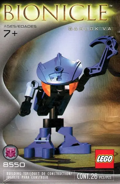 LEGO Bionicle 8550 Gahlok Va set