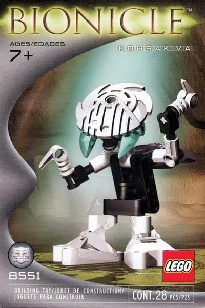 LEGO Bionicle 8551 Kohrak Va set
