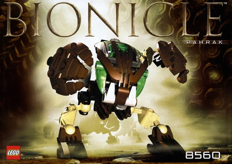 LEGO Bionicle 8560 Pahrak set