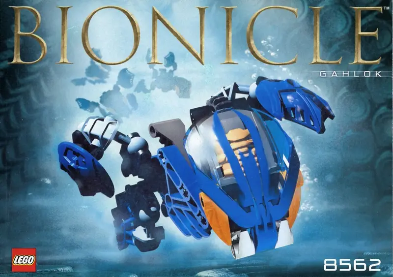LEGO Bionicle 8562 Gahlok set