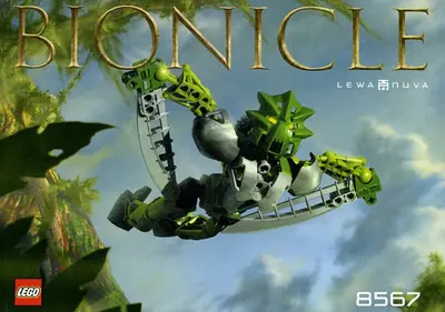 LEGO Bionicle 8567 Lewa Nuva set