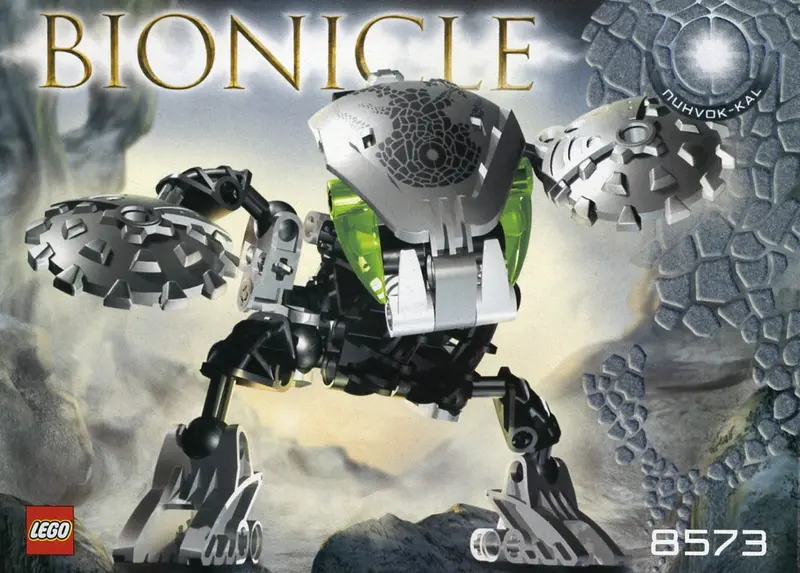 LEGO Bionicle 8573 Nuhvok-Kal set