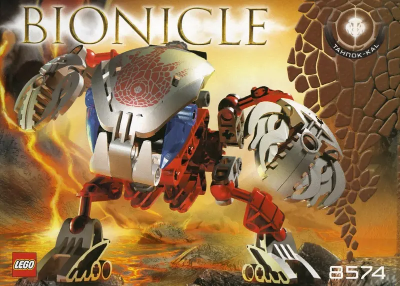 LEGO Bionicle 8574 Tahnok-Kal set