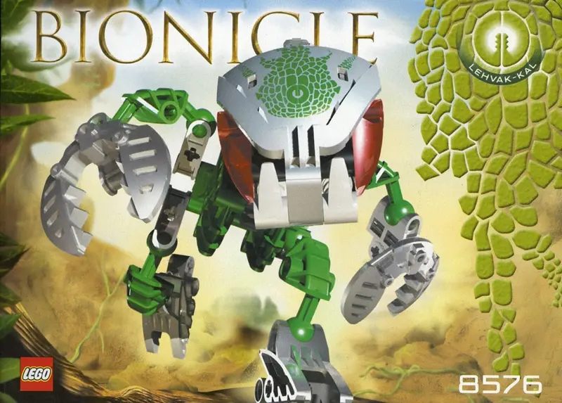 LEGO Bionicle 8576 Lehvak-Kal set