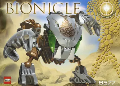 LEGO Bionicle 8577 Pahrak-Kal set