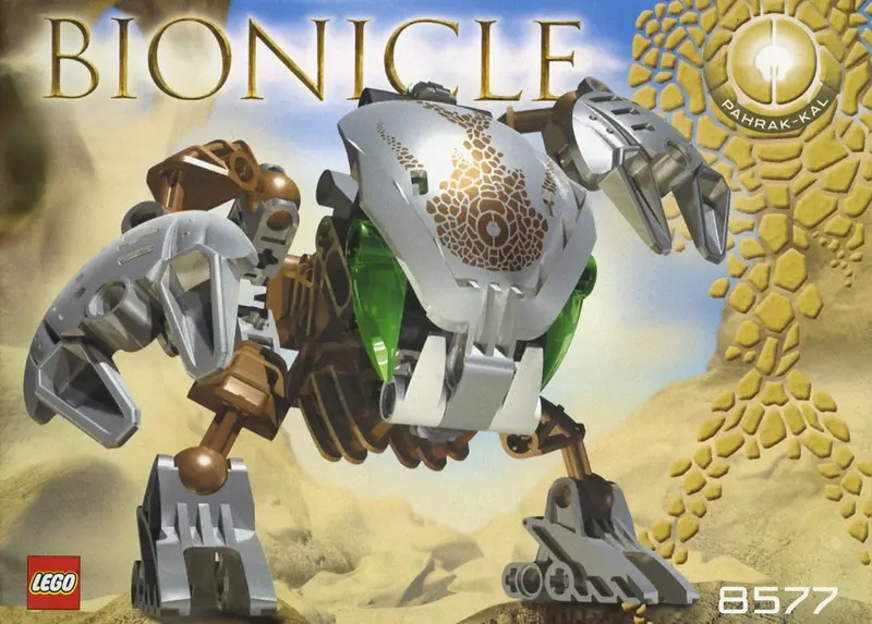 LEGO Bionicle 8577 Pahrak-Kal set