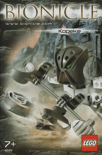 LEGO Bionicle 8581 Kopeke set