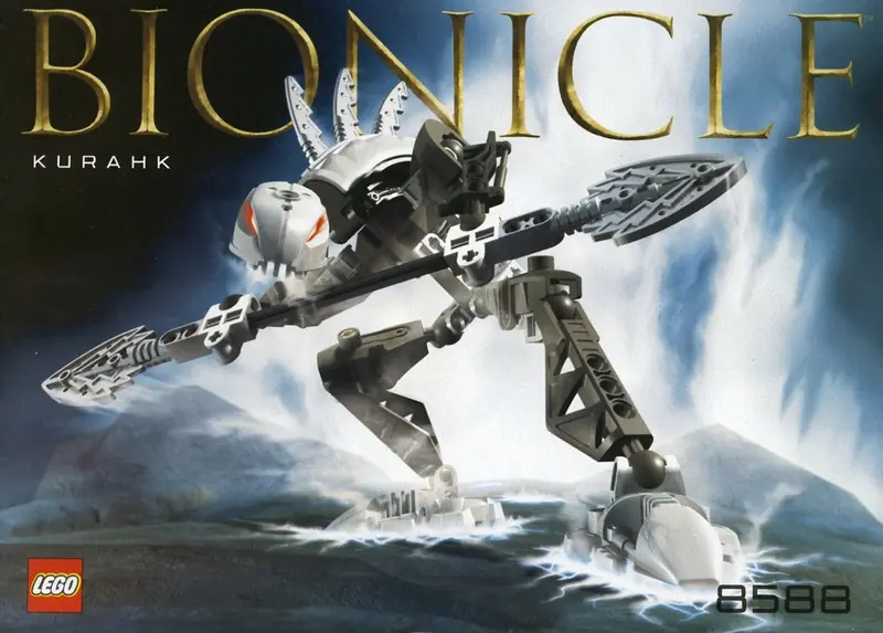 LEGO Bionicle 8588 Rahkshi Kurahk set