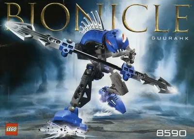 LEGO Bionicle 8590 Rahkshi Guurahk set