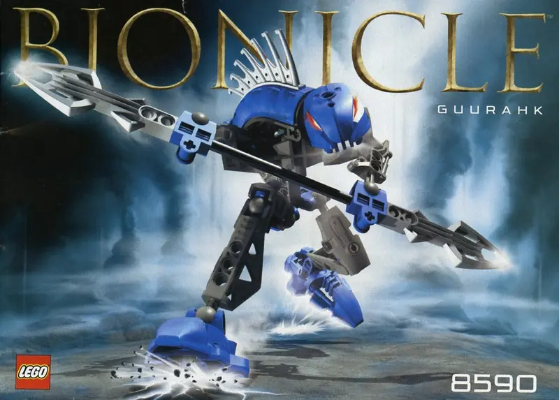 LEGO Bionicle 8590 Rahkshi Guurahk set