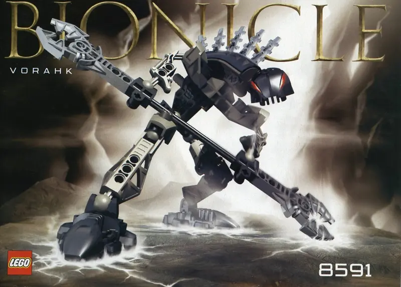LEGO Bionicle 8591 Rahkshi Vorahk set
