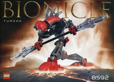 LEGO Bionicle 8592 Rahkshi Turahk set