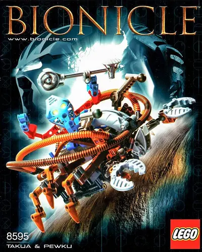 LEGO Bionicle 8595 Takua and Pewku set