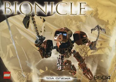 LEGO Bionicle 8604 Toa Onewa set