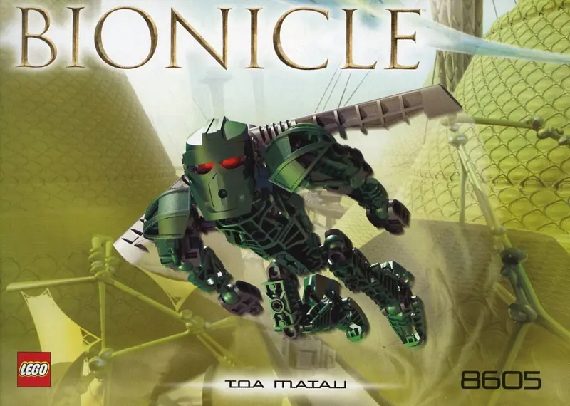 LEGO Bionicle 8605 Toa Matau set