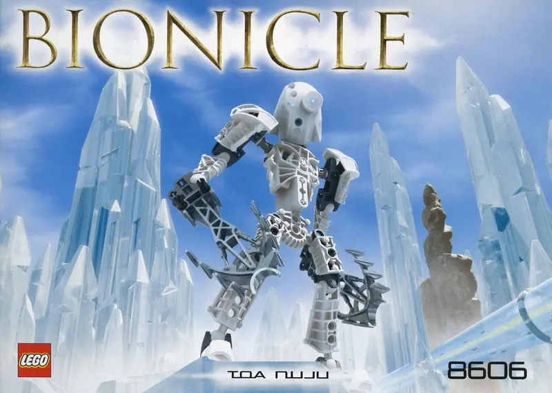 LEGO Bionicle 8606 Toa Nuju set