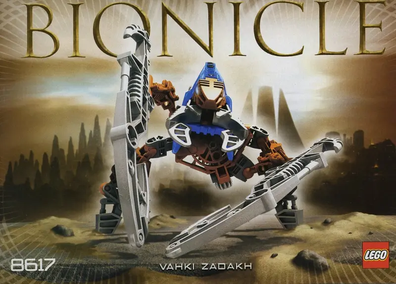 LEGO Bionicle 8617 Zadakh set