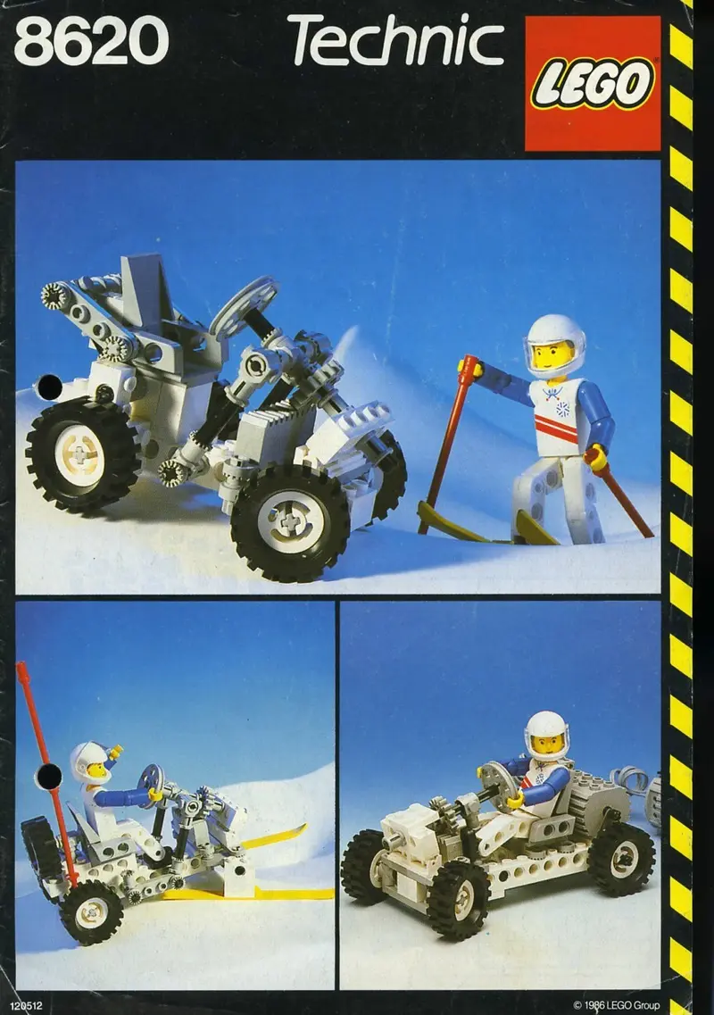 LEGO Technic 8620 Snow Scooter set
