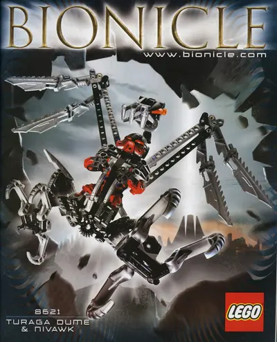LEGO Bionicle 8621 Turaga Dume and Nivawk set
