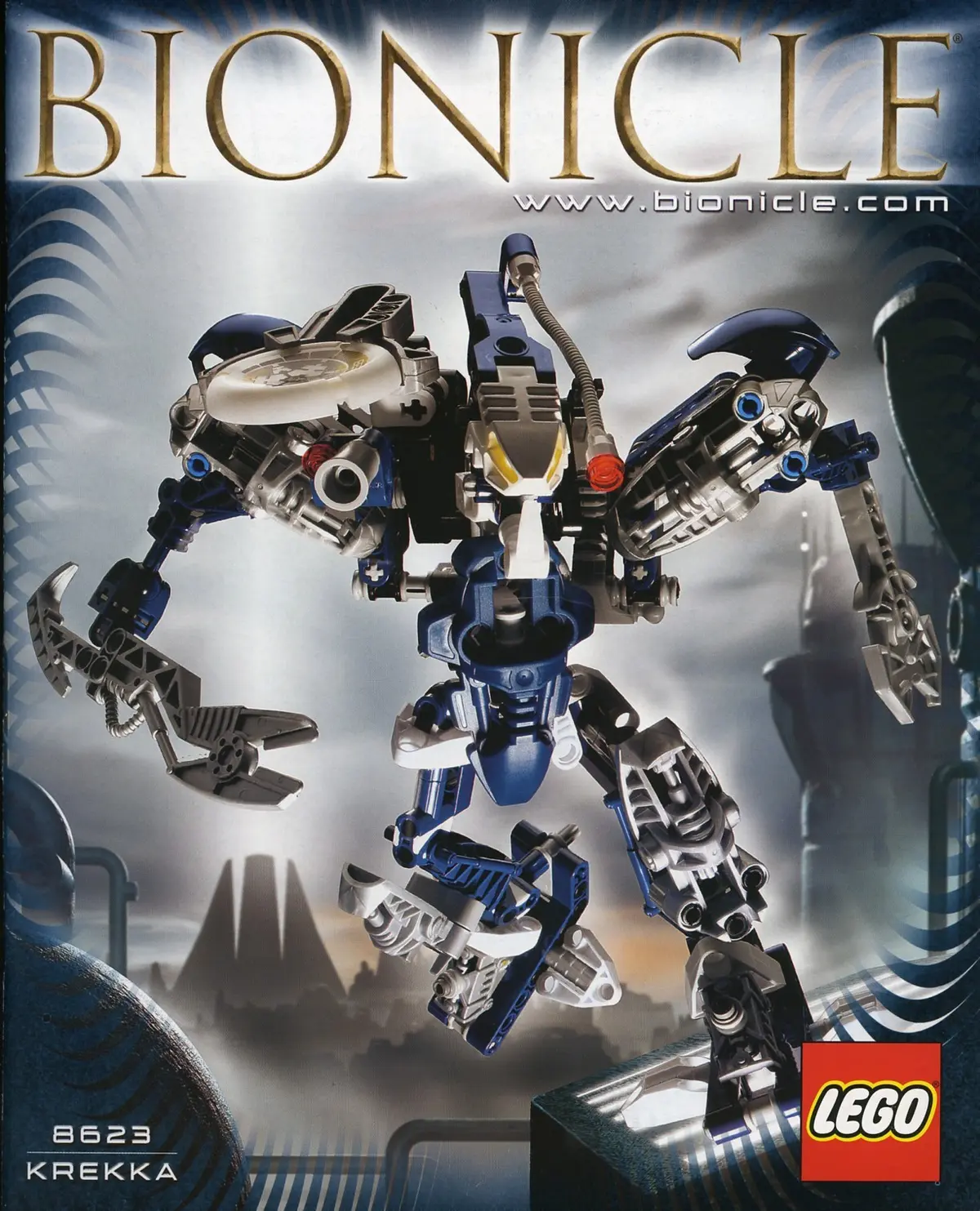 LEGO Bionicle 8623 Krekka set
