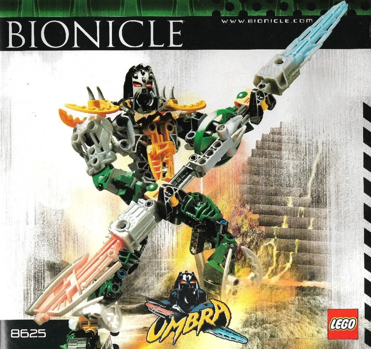 LEGO Bionicle 8625 Umbra set