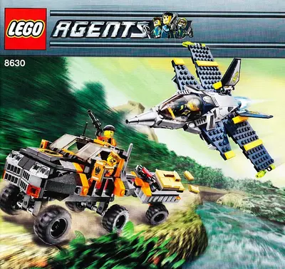 LEGO Agents 8630 Gold Hunt set