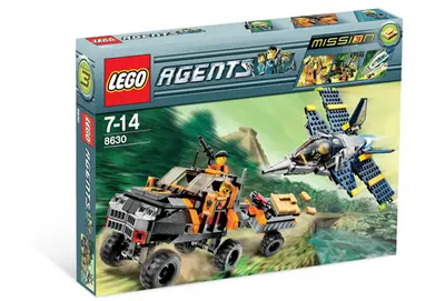 LEGO Agents 8630 Gold Hunt set, image 3
