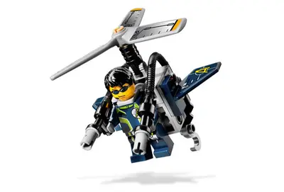 LEGO Agents 8631 Jetpack Pursuit set, image 4
