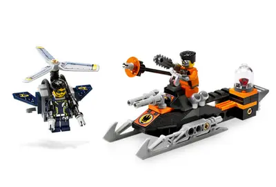 LEGO Agents 8631 Jetpack Pursuit set, image 2