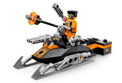 LEGO Agents 8631 Jetpack Pursuit set, image 5